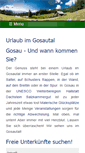 Mobile Screenshot of gosautal.net